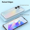 jonlineuk Honor X7a Case Shock-Absorbent Transparent Slim Clear Gel Bumper