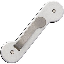 Keybar Carbon Fiber/Aluminum Key Organizer EDC Tool | Everyday Carry Compact Key Holder Multi-Tool and Keychain Organizer with Pocket Clip (Holds up to 12 Keys) Made in The USA