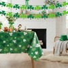 St Patricks Day Decorations - 4PCS Shamrock Garland Banner for