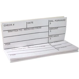Large Print Check Register