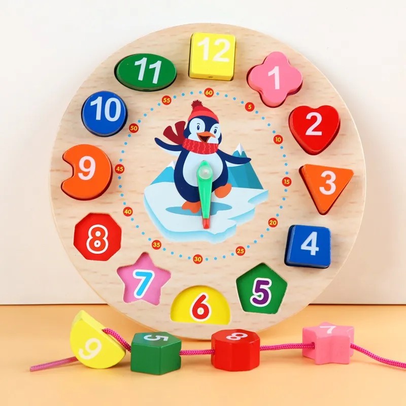 Juego Educativo Madera Montessori 1-100 Números Con Bolsa