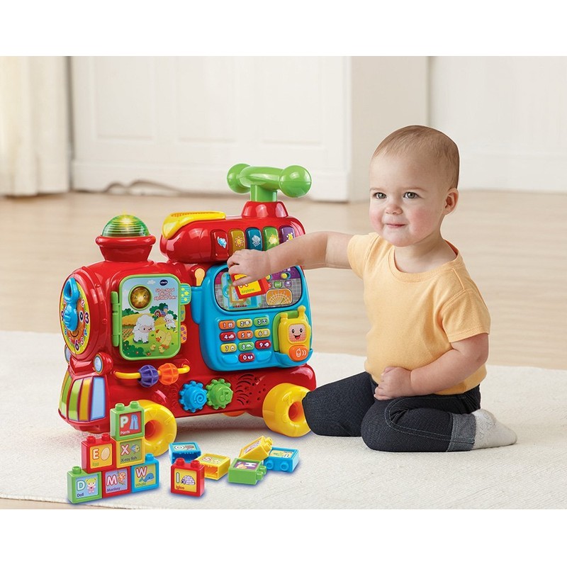 VTech Sit-To-Stand Ultimate Alphabet Train (Frustration Free Packaging), Red