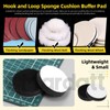 Mardatt 5Pcs 2" Foam Buffering Pad Soft Density Foam Interface