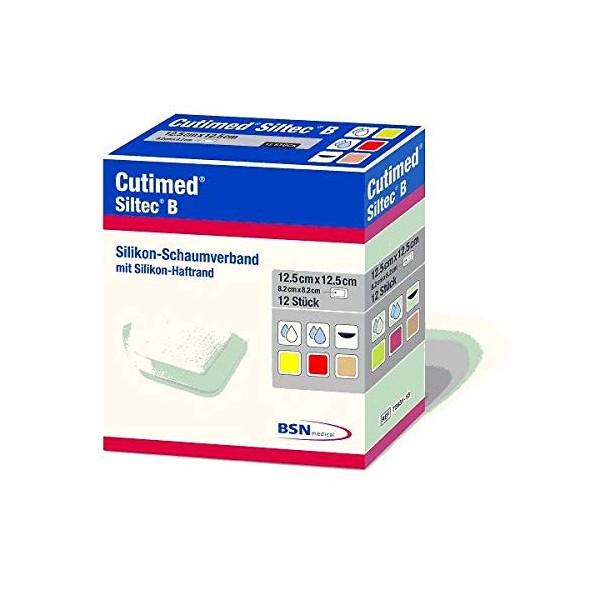 Cutimed Siltec B 7263113 Bandages – 12.5 cm x 12.5