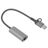 USB to Ethernet Adapter Type C RJ45 1000Mbps Aluminium Alloy