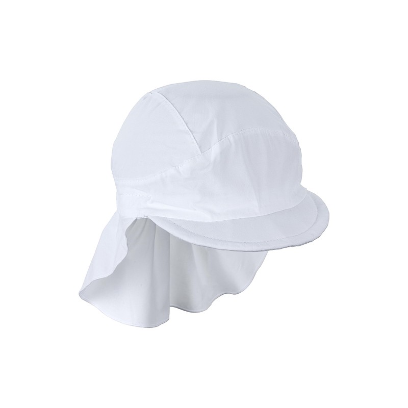 Sterntaler Unisex Children's Peaked Cap with Neck Protection, No Ties,