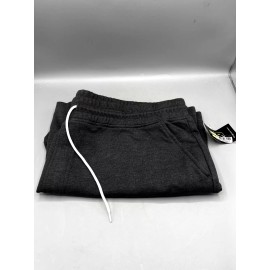 Original Use XXL Fleece Short Elastic & Tie 6” Inseam 3 Pocket Gray NEW