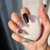 Black Cat Handmade Nail Tips - Natural / 검은 고양이