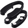 2 Pack Magnetic Design Wine Foil Cutter, 4 Stainless Blades