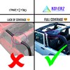 Koverz Neoprene Roll Bar Cover Padding Compatible with 2-Door Jeep