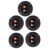 5Pcs 2 Way Stereo Speaker Box Terminal Cup Double Binding