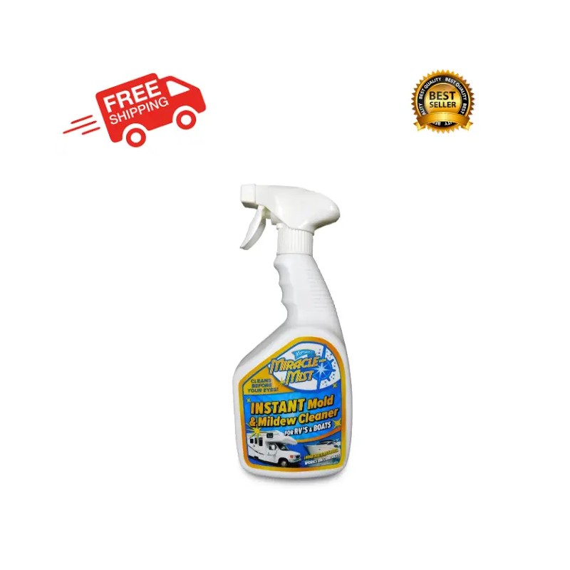 Miraclemist Instant, Mold and Mildew Spray Remover for RV and