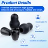 STSTR 8Pcs Silicone Stethoscope Ear Tips Replacement Compatible with Littmann