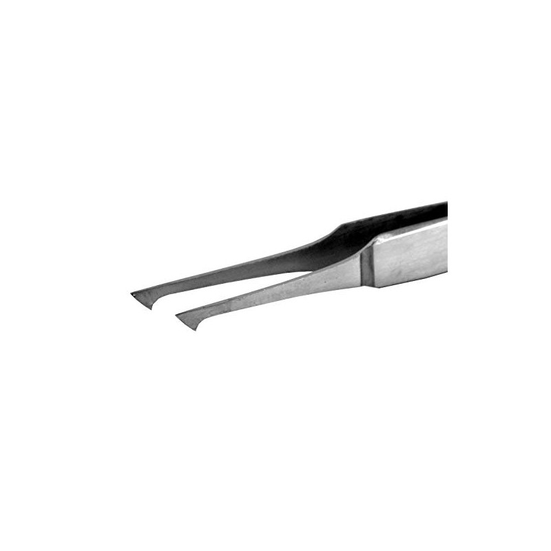 Alluring Silver Tweezers for Eyelash Extension for Volume Lashes 3D,