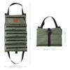 Roll Up Tool Pouch Multi-Purpose Canvas Wrench Roll Up Bag,