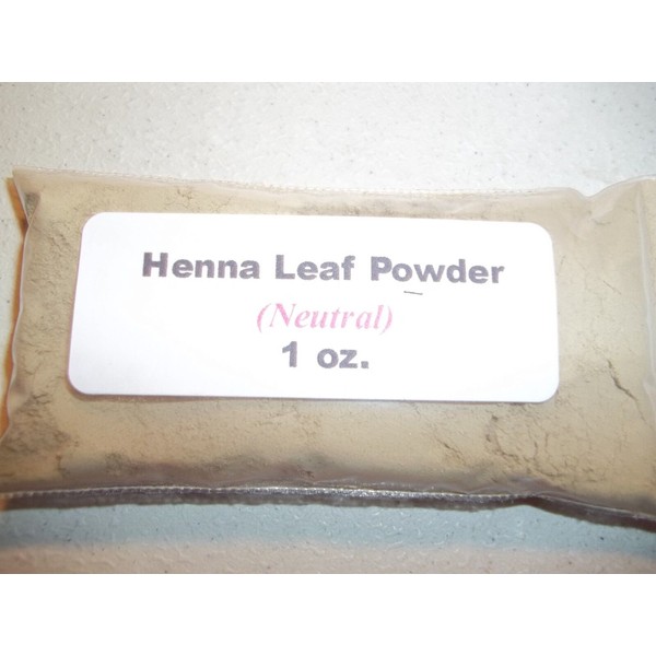 Henna 1 oz. Henna Leaf Powder (Neutral)