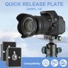 GXGM Quick Release Plate for Manfrotto, Quick Release Plate with