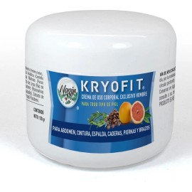 Crema Reductora Abdomen Cintura Panza Hombre Kryofit