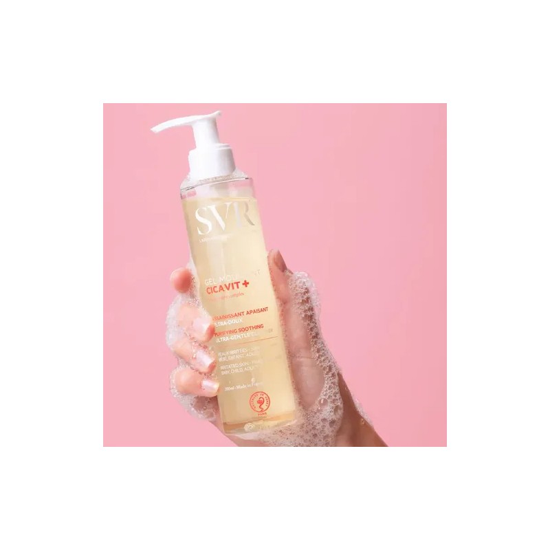 Svr Cicavit+ Gel Moussant 200 Ml Limpiador Ultra Gentil