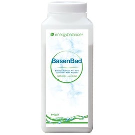 BasenBad - Basic Bath Salt with Q10, Aloe Vera, Spirulina & Pink Mayo Salt - pH Value - Acid-Alkaline Balance - Vegan - GMO Free - No Additives - 800 g