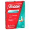 Rennie Indigestion & Heartburn Relief (No Added Sugar) Spearmint Chewable Tab X 24