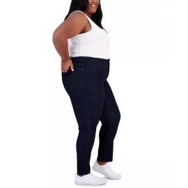 Style & Co Plus Size High-Rise Straight Jeans 22W