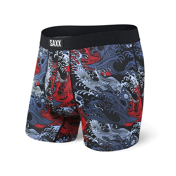 SAXX Boxer Shorts, Open Front, Under Cover, Boxer Briefs, GRW/S,
