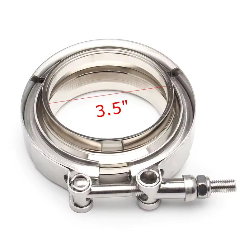 3 Inch V-Band Exhaust Clamp Kit with Male Female Flanges