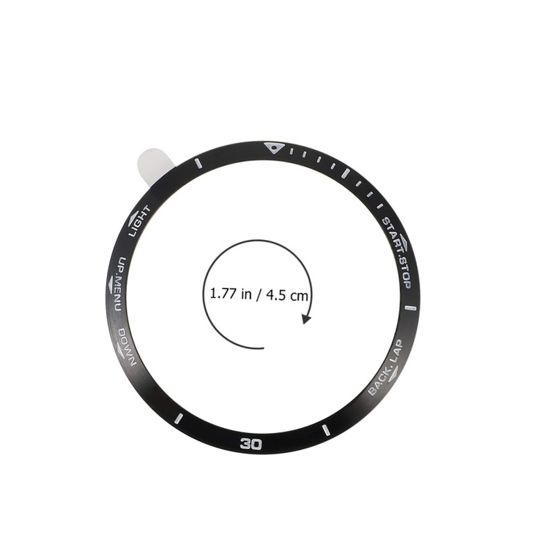 Tofficu Fashionable Bezel Ring Watch Case Accessory for Fenix Against