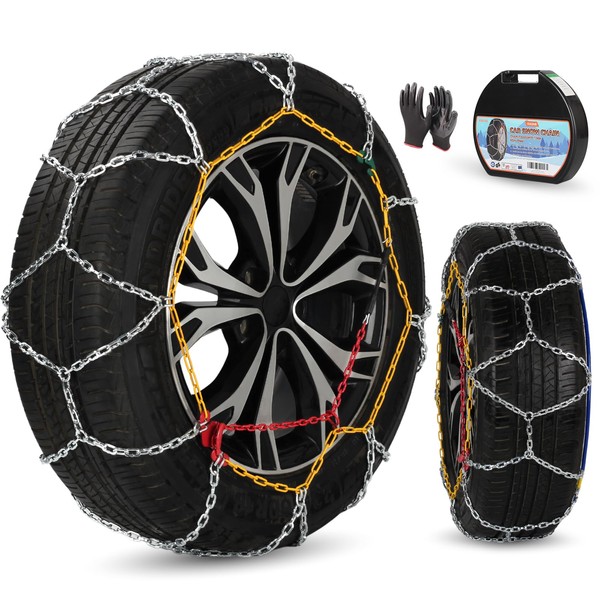 OULEME Snow Chains for SUV Truck Pickup Passenger Car, Anti-Skid