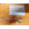 JENNINGS Lot of 10 V7-113 JENNINGS REPLACMENT BRASS WASHERS FOR