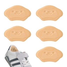 Aimingy Children's Heel Stickers 6pcs Anti-wear Shoe Stickers Foam Mesh Soft Heel Stickers Used for Children's Shoes Out of Size Wear Foot Anti-Fall Stickers