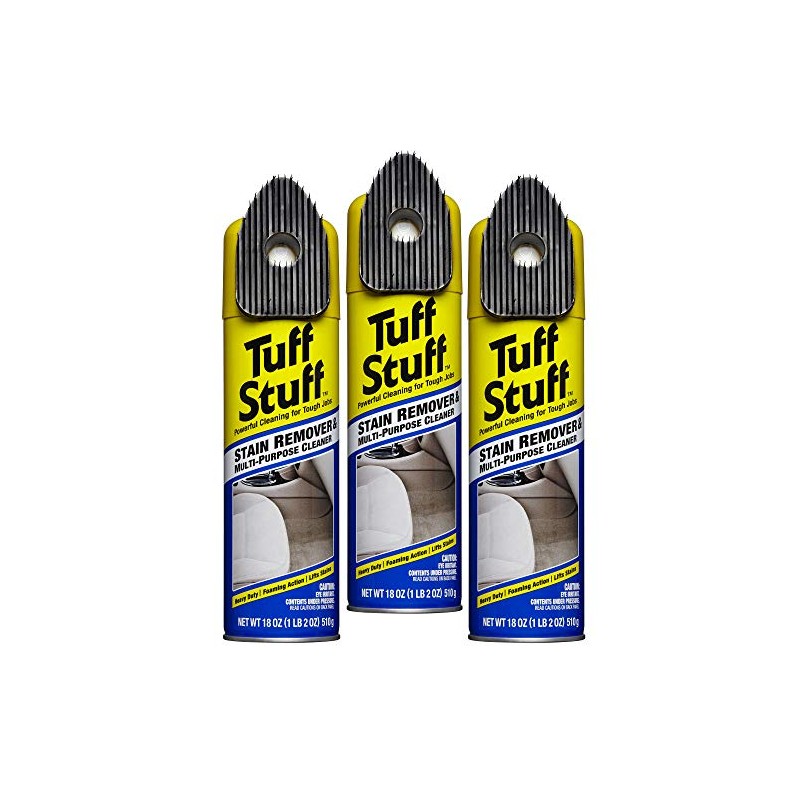Tuff Stuff Multi-Purpose Foam Cleaner and Stain Remover, 18 Oz.