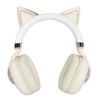 Kids Bluetooth Headphones RGB Lights Cat Ear Headset 20H Playtime