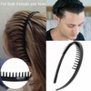 MXZJ-HYLL 8 PCS Plastic Headbands with Teeth Combs for Women