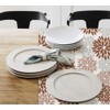 Artoid Mode Flowers Brown Dahlia Summer Table Linen, Seasonal Kitchen