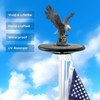 Eagle Flag Pole Topper, Eagle for Flag Pole Top, Bald