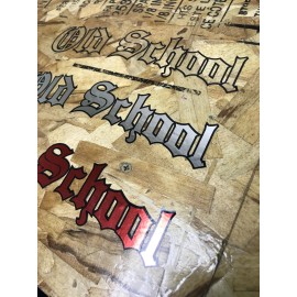 Six9 Old School Vintage Vinyl 8.5" Decal Retro Classic Car Window Sticker Jdm - Silver