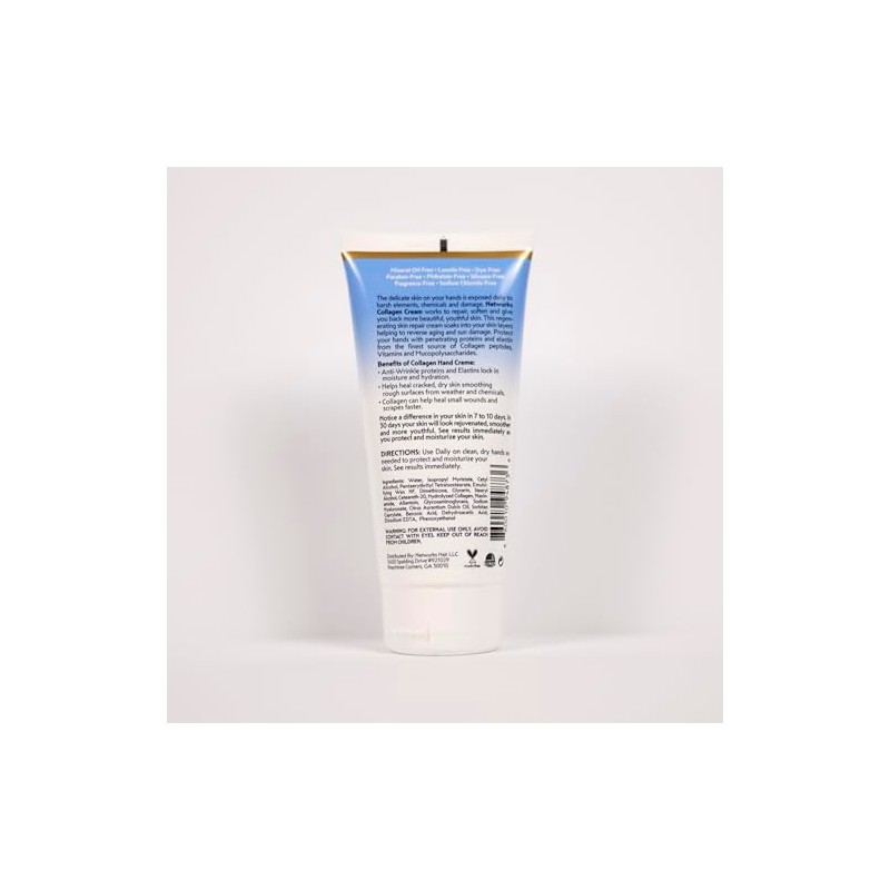 Crema De Colágeno Para Manos Y Cuerpo, Regeneradora Y Reparadora