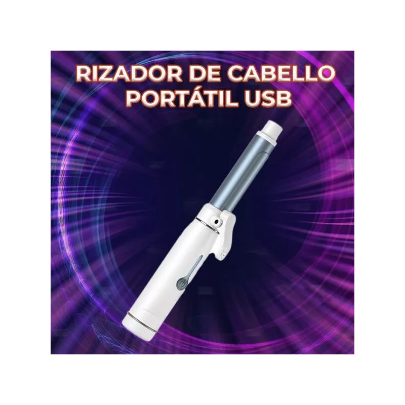 EGTMA Rizador De Pelo Portátil Para Peinar Rizos Y Ondas