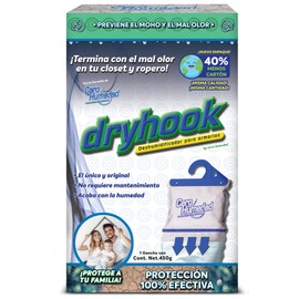 Deshumidificador Dryhook para armarios 450 gr