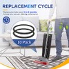 Vacuum Belt, 10 Pack Belt 30563B Round Vacuum Cleaner Belts