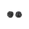 sourcing map 20Pcs M3 x 0.5 Nylon Insert Hex Lock