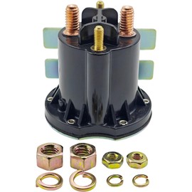 SPJIUQI 12VDC 4-Terminal Continuous Solenoid Relay Switch for Yamaha G22-G29 Gas Golf Cart YDRA JW1-H1950-00-00 JF2-H1950-00 JR3-H1950-00-00 Trombetta 684-1251-012 684-1271-012 J&N 240-22272