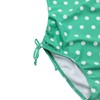 qyqkfly Girls One Piece Polka Dot or Flower Adjustable Bathing