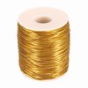HARFINGTON 1mm Metallic Elastic Cords, Tinsel Elastic Stretch String Cord
