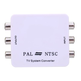 Pal Ntsc SECAM, 1080P TV Video System Converter Pal to Ntsc HD Rca Switcher Adapter
