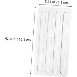 Milisten 10 Almohadillas De Silicona Para Pies Almohadillas De Silicona Para Pies Para Talón Protectores De Talón Autoadhesivos