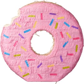 YA OTTA PINATA Pink Donut Pinata 18 1/2" x 3 1/2"