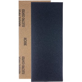 YoiYee 360 Grit Wet & Dry Sandpaper Sheets, 23 x 9.5cm, Extra Fine Abrasive Sand Paper Roll for Wood, Metal, Plastic, Glass, Stone and Wall Sanding, 10 Pack